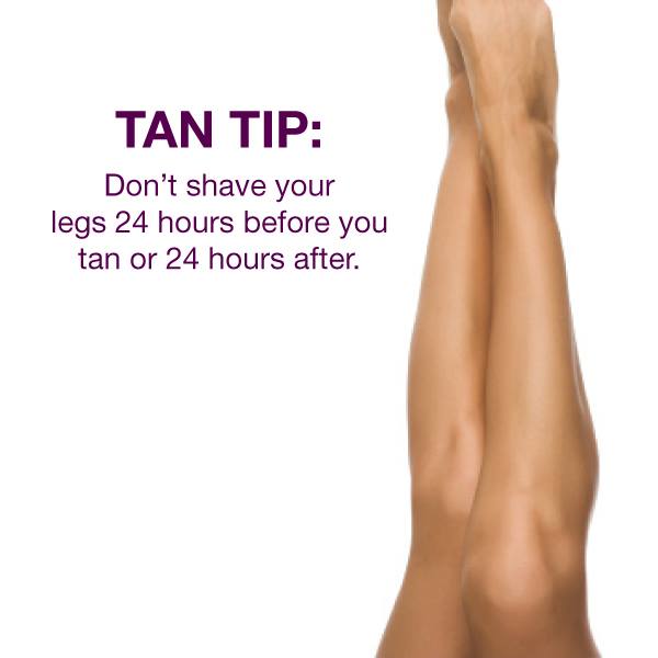 tanning tip