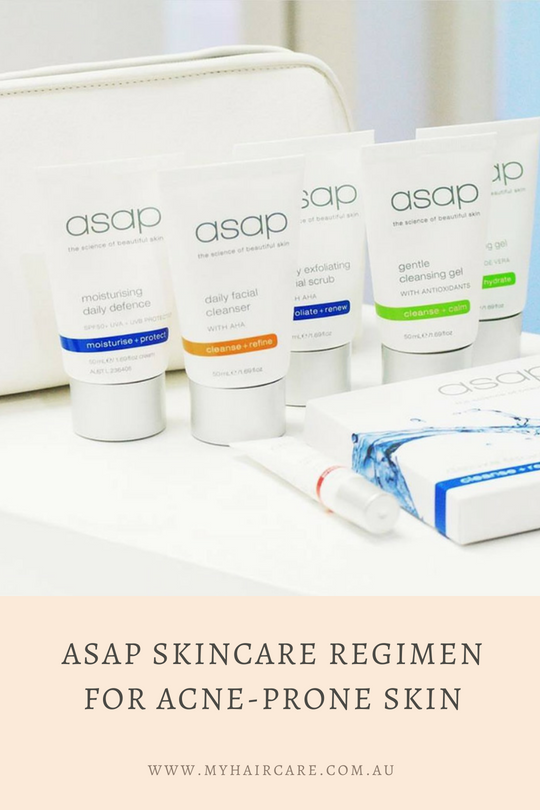 ASAP SKINCARE REGIMEN FOR ACNE-PRONE SKIN