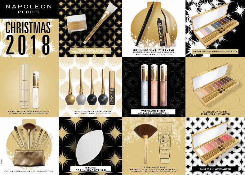 napoleon perdis holiday beauty looks