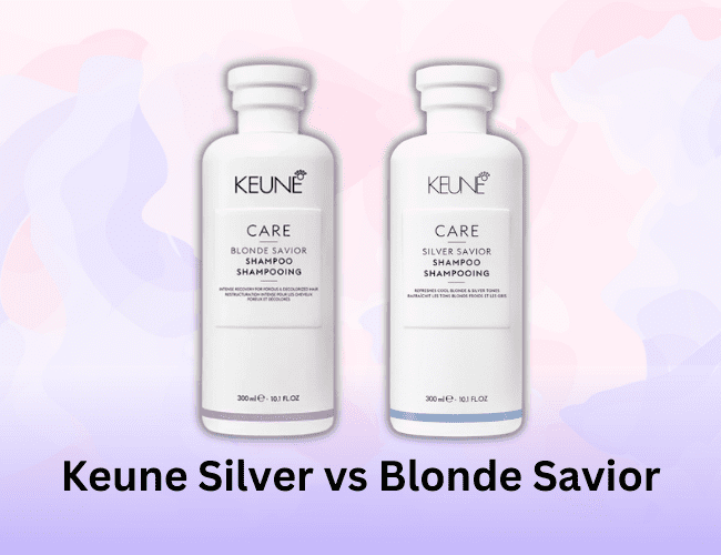 Keune Silver vs Blonde Savior