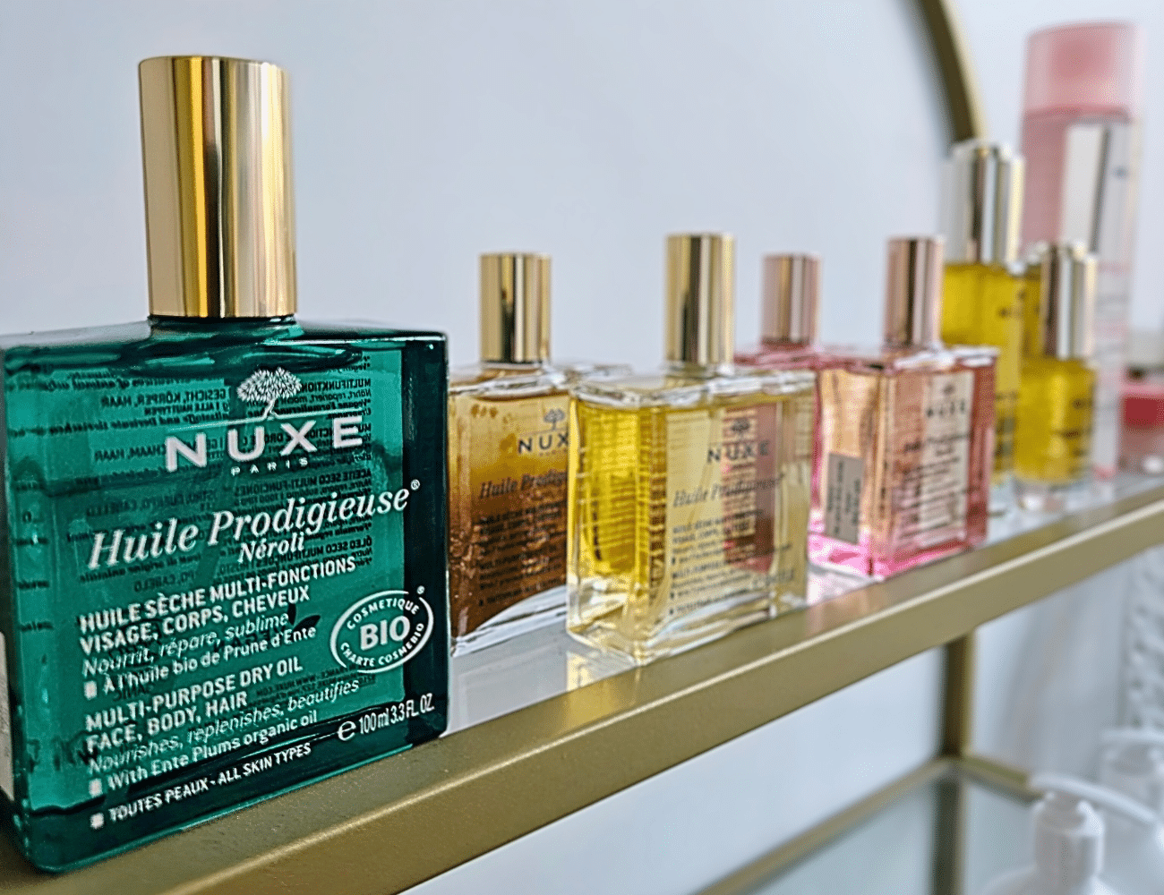 Nuxe hair Oils