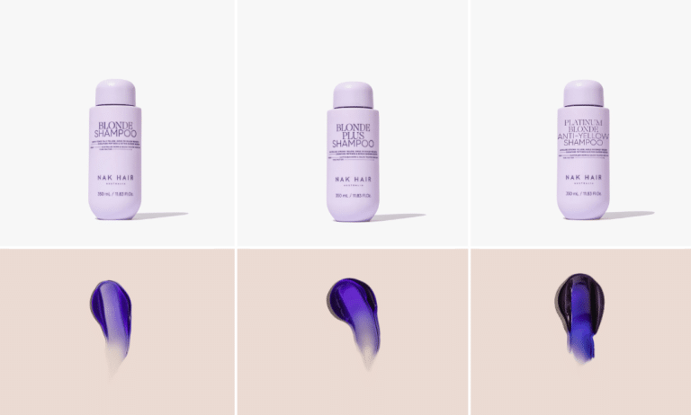 Nak Blonde vs Blonde Plus vs Platinum Shampoo