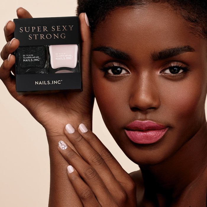 Nails inc Super Sexy Strong Nail Polish Duo