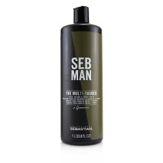 Seb Man The Multi-Tasker 3-in-1 Hair Beard and Body Wash 1 Litre