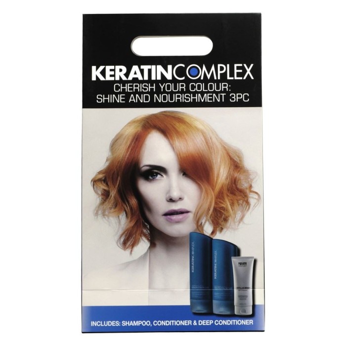 Keratin Complex Shine And Nourishment Trio Pack