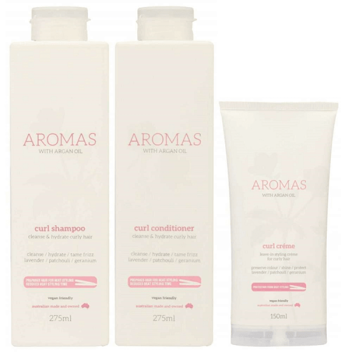 NAK Aromas Curl Trio with Curl Creme