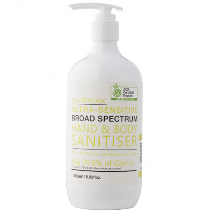 Plantworx Ultra Sensitive Hand Sanitiser