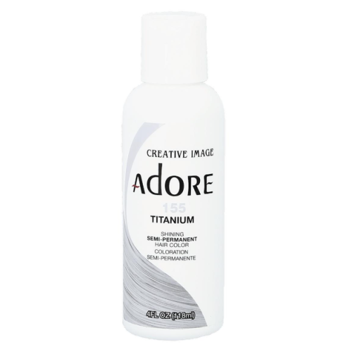 Adore Semi Permanent Hair Colour - 155 Titanium