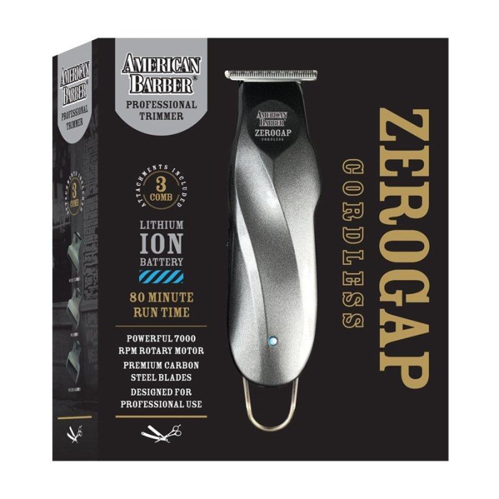 American Barber Zerogap Cordless Trimmer