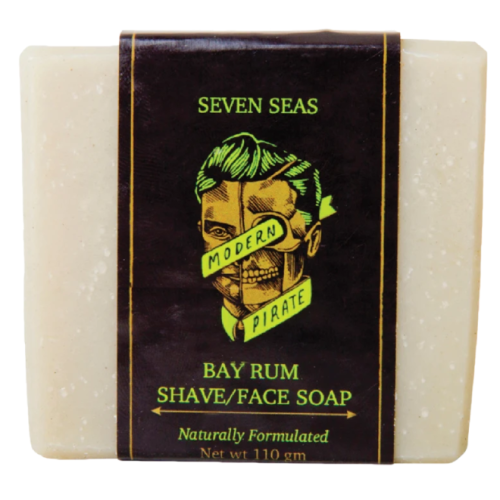 Modern Pirate Seven Seas Bay Rum Shave/ Face Soap