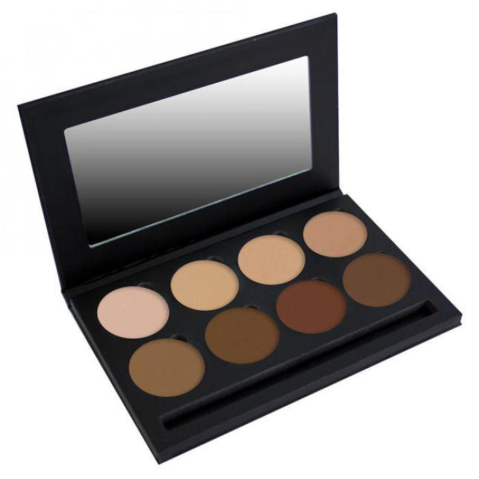 Bodyography Silk Cream Foundation 8 Well Palette - Contour Palette