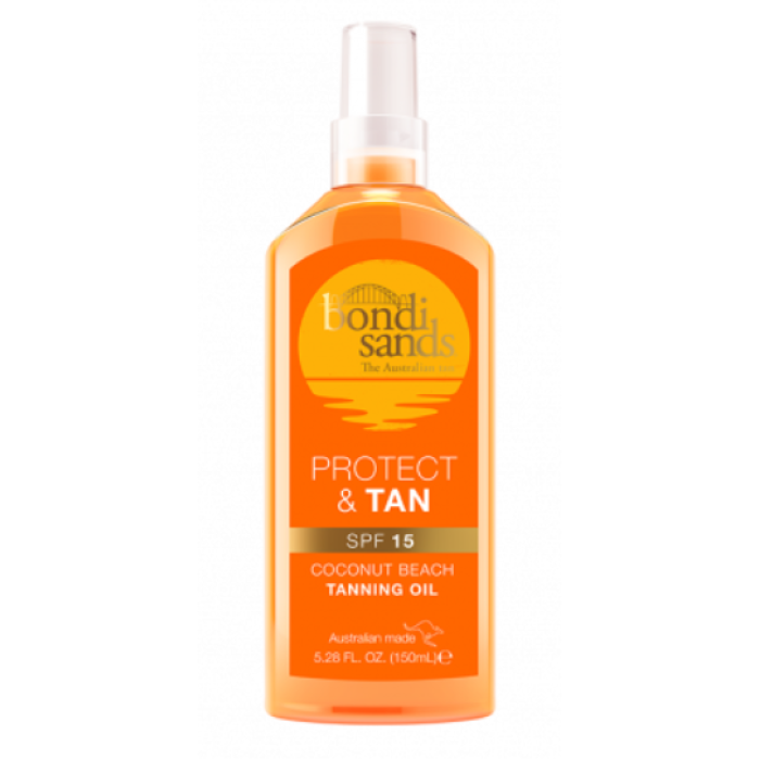 Bondi Sands Protect & Tan SPF 15 Tanning Oil