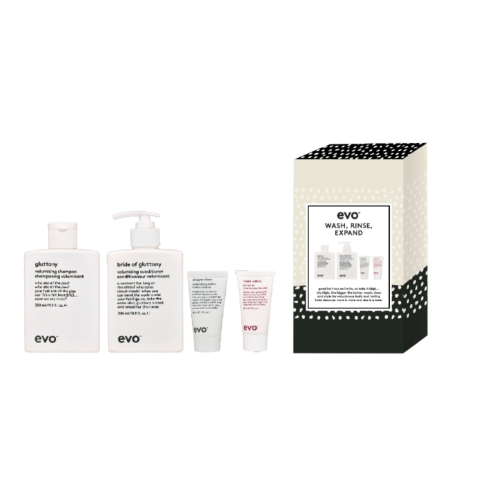 Evo Wash, Rinse, Expand - Gluttony Gift Pack