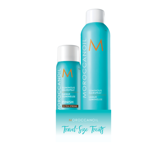 Moroccanoil Travel-Size Treats Luminous Hairspray Duo - Extra Strong