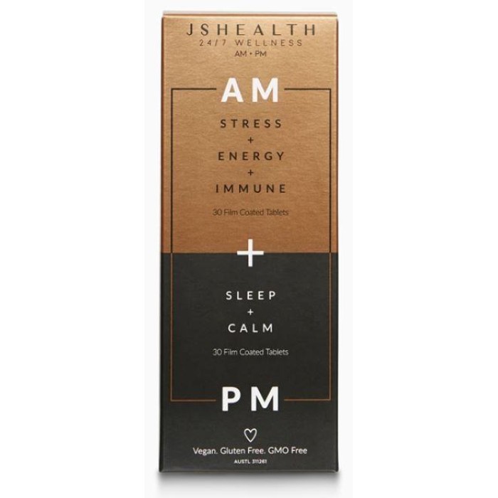 JSHealth AM + PM FORMULA - MULTIVITAMIN TABLETS