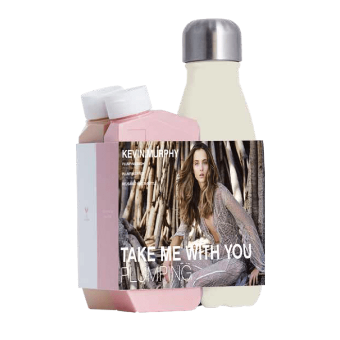 KEVIN.MURPHY TAKE ME WITH YOU - Plumping Wash & Rinse with Water Bottle