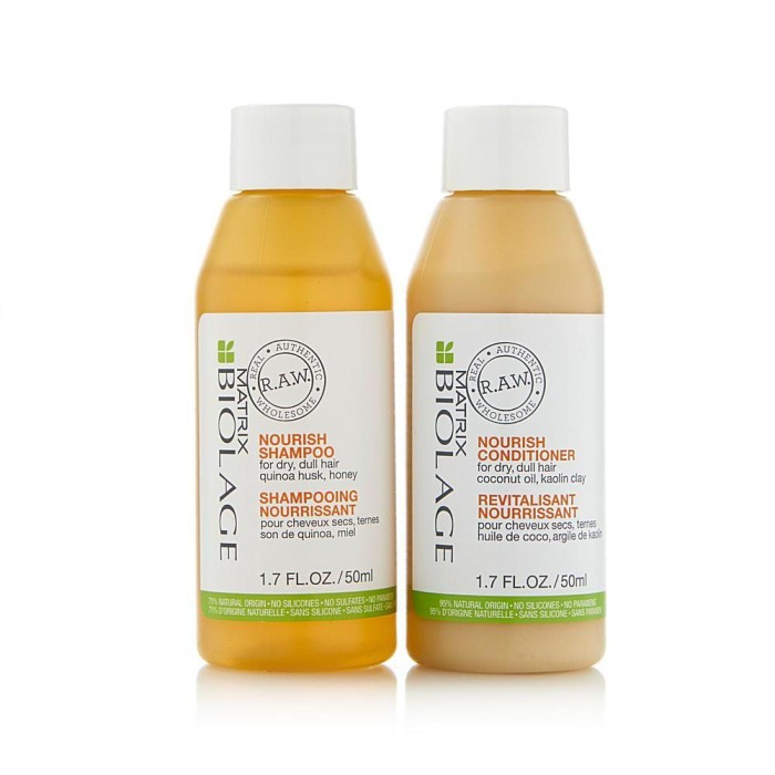 Matrix Biolage R.A.W Shampoo & Conditioner Minis