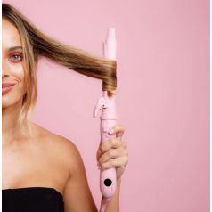Spin Rotating Curling Wand 25mm Pink (3022)