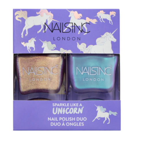 Nails inc Sparkle Like A Unicorn Nail Polish Duo