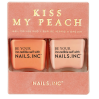 Nails inc Kiss My Peach Nail Polish Duo