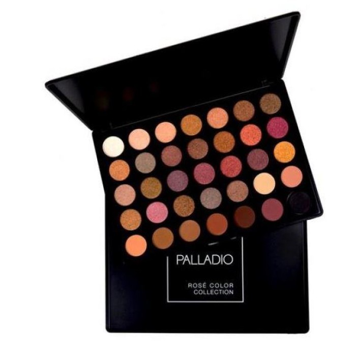 Palladio Rose Color Pro Eyeshadow Palette