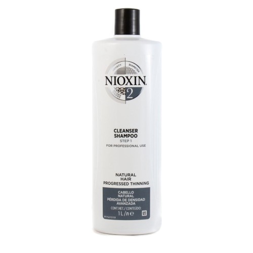 Nioxin System 2 Cleanser 1 Litre 