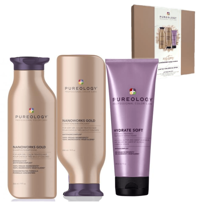 Pureology Nanoworks Gold Trio Pack