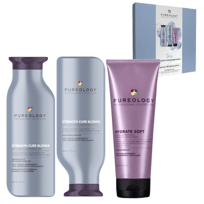 Pureology Strength Cure Limited Edition Best Blonde Trio Pack
