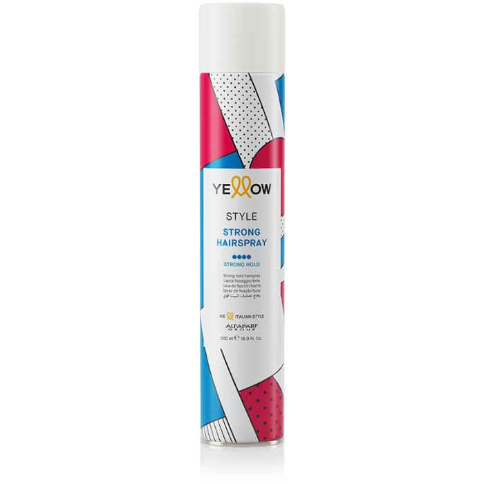 Yellow Strong Hairspray