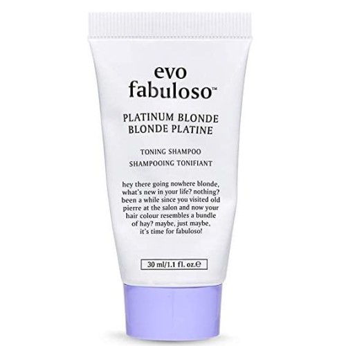 Evo Fabuloso Platinum Blonde Toning Shampoo Mini