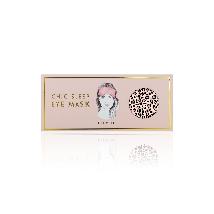 Louvelle Chloe Eye Mask in Petite Afrique