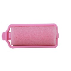 Pink Foam Rollers 12 Pack Medium
