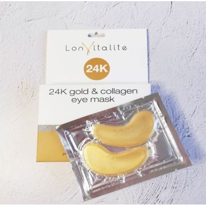 Lonvitalite 24K Gold & Collagen Eye Masks