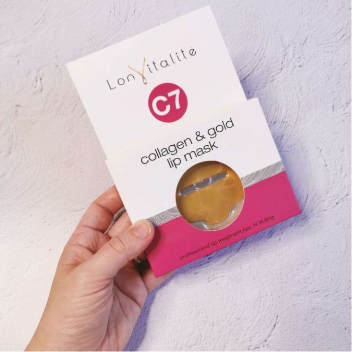 Lonvitalite C7 Collagen & Gold Lip Mask
