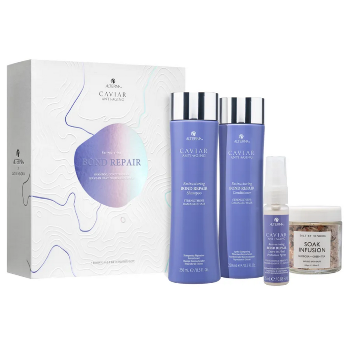 Alterna Caviar Bond Repair Quad Pack with Salt by Hendrix 