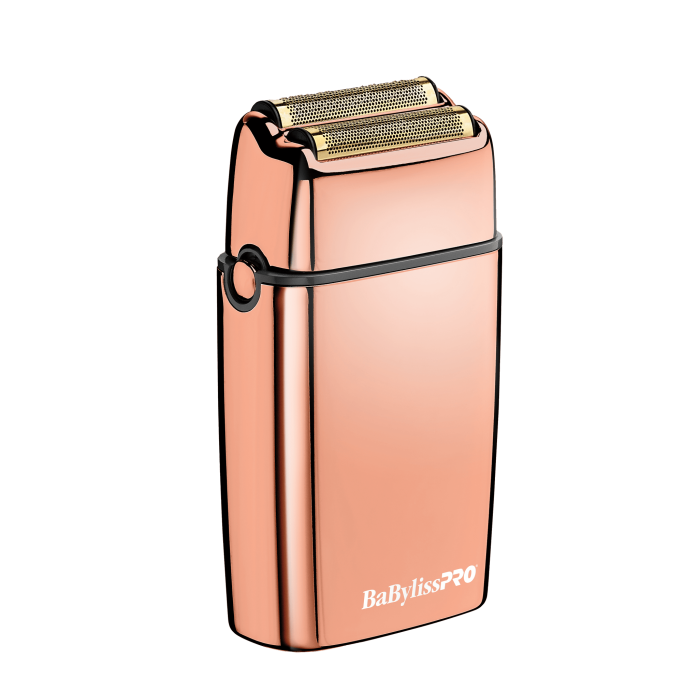 Babyliss Pro FOILFX02 Cordless Metal Double Foil Rose Gold Shaver 