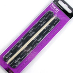 Black Beauty Supreme Emery Boards & Cuticle Stick 14001