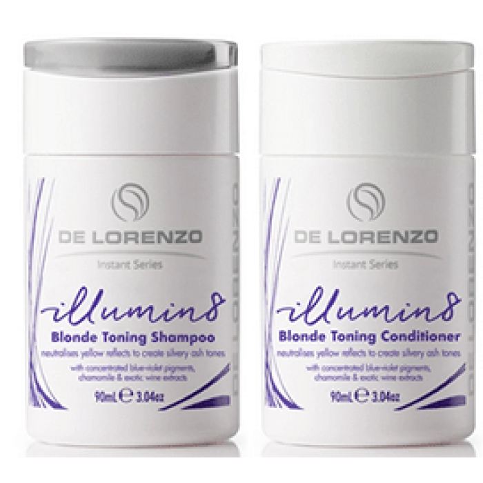 De Lorenzo Illumin8 Shampoo & Conditioner Mini Duo De Lorenzo Illumin8 Shampoo & Conditioner Mini Duo