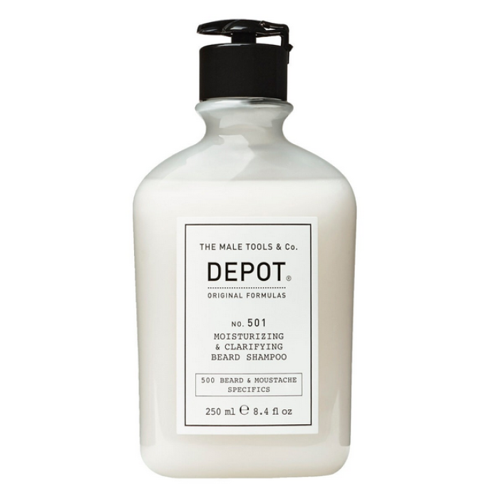 Depot No.501 Moisturizing and Clarifying Beard Shampoo
