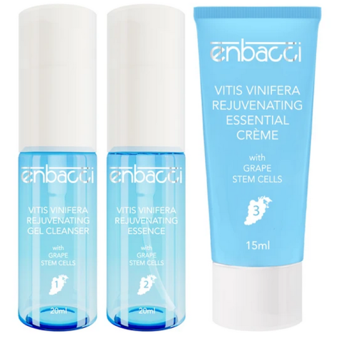 Enbacci Vitis Vinifera Rejuvenating 3-Step System Travel Companions