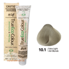 True Eco Hair Colour Creme 10-1 Extra Light Ash Blonde