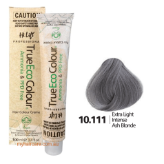 True Eco Hair Colour Creme 10-111 Extra Light Intense Ash Blonde