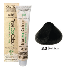 True Eco Hair Colour Creme 3-0 Dark Brown