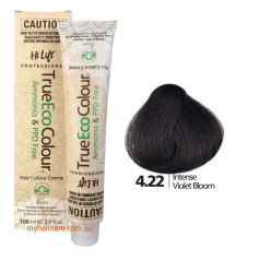 True Eco Hair Colour Creme 4-22 Intense Violet Bloom