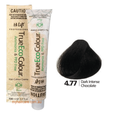 True Eco Hair Colour Creme 4-77 Dark Intense Chocolate