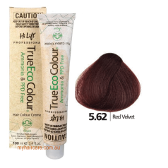 True Eco Hair Colour Creme 5-62 Red Velvet