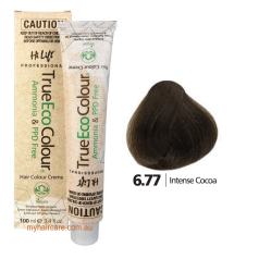 True Eco Hair Colour Creme 6-77 Intense Cocoa