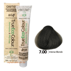 True Eco Hair Colour Creme 7-00 Intense Blonde