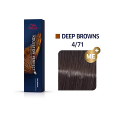 Koleston Perfect Permanent Hair Colour 60g 4/71 Medium Brown/Brown Ash