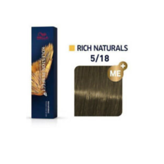 Koleston Perfect Permanent Hair Colour 60g 5/18 Light Brown Ash Pearl